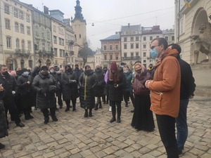 У Львові підприємці вийшли на протест проти карантину (фото)