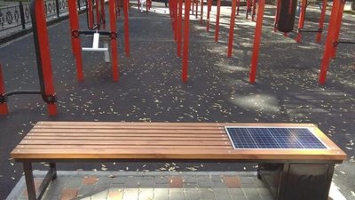 У Львові встановлять лавки з сонячними батареями