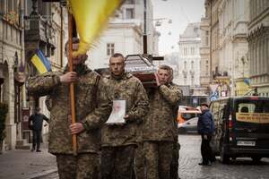 У Львові попрощалися із співробітником ДСНС, який загинув у бою на Донеччині