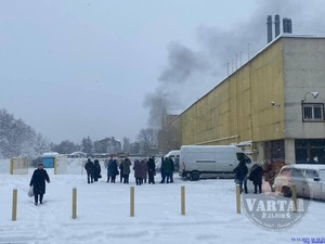 У Львові горить приміщення видавництва "Високий Замок" (ФОТО)