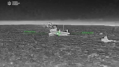 ГУР вдарило по двох військових суднах росії