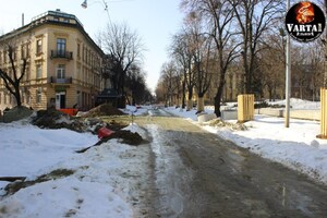 У Львові триває реконструкція вулиці Степана Бандери