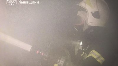 У селищі на Львівщині спалахнув житловий будинок