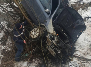 У Львівській області перекинувся автомобіль