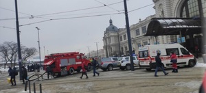 Залізничний вокзал у Львові "замінували" (фото)