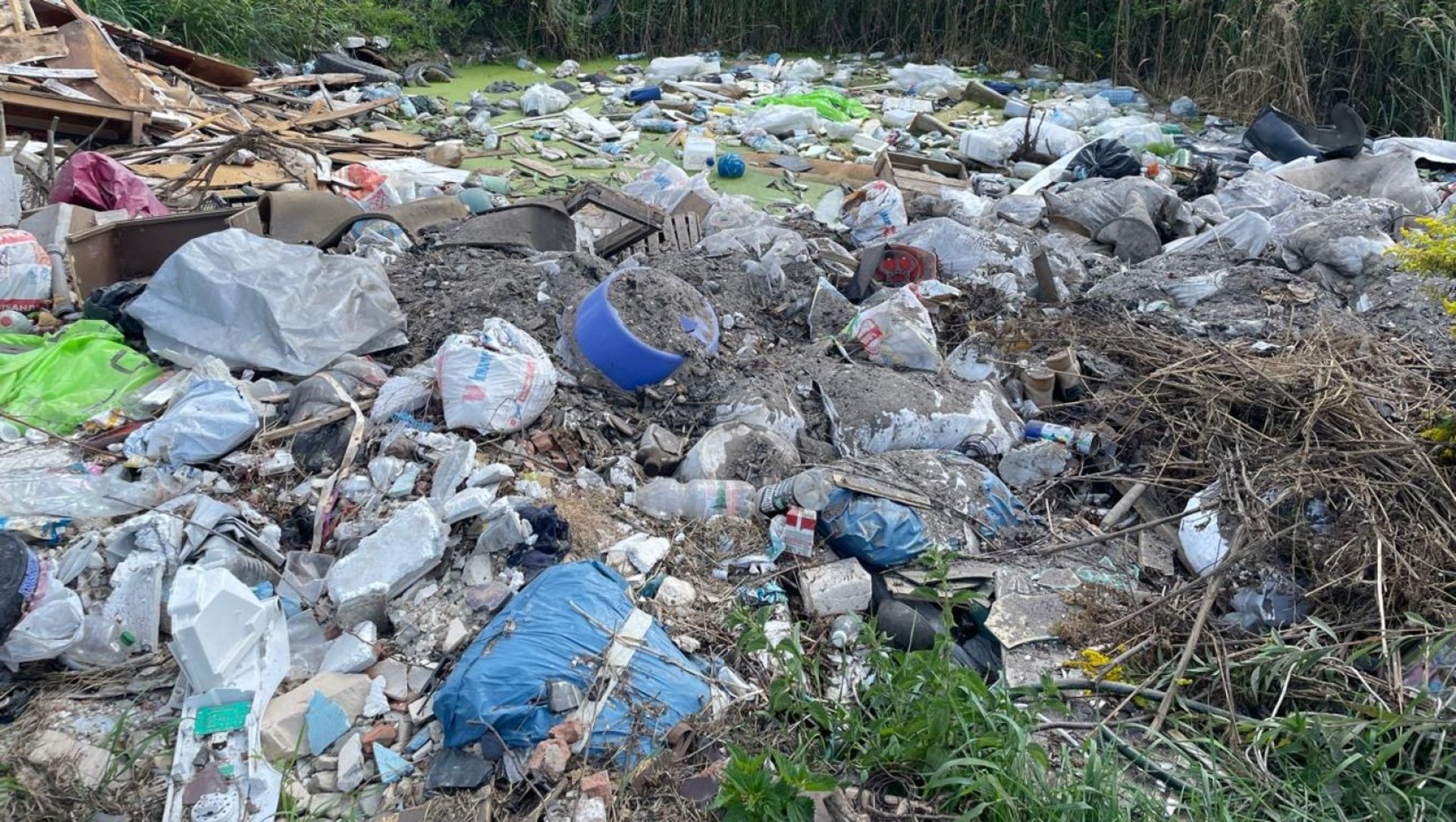 Поблизу Львова екоінспектори виявили незаконне сміттєзвалище площею 100 кв м