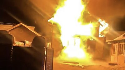 У Львівській області горів житловий будинок