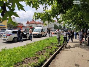 У Дрогобичі підприємці з’ясовували стосунки з пострілами (фото, відео)