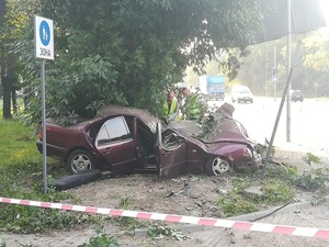 У Львові водійка, яка втекла з ДТП, за кілька хвилин загинула в іншій ДТП (фото, відео)