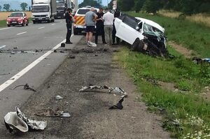 На Львівщині у ДТП загинув водій автомобіля (ВІДЕО)