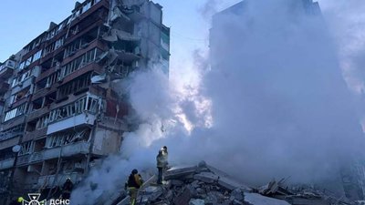 Росіяни здійснили масовану атаку на Київ та область (ФОТО)