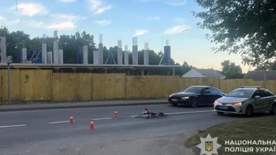 У Трускавці водій BMW збив велосипедиста