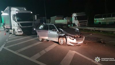 У ДТП на Львівщині постраждала водійка автомобіля