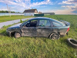 П’яний водій вчинив ДТП: постраждала його донька (ФОТО)