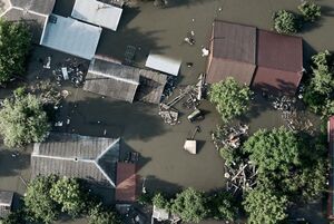 До кінця доби Гола Пристань може повністю піти під воду