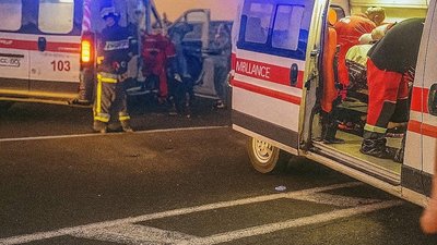 На міжнародній трасі Київ – Чоп сталася автотроща в якій постраждало семеро людей, серед них троє дітей (ФОТО)