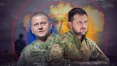 Залужний вперше публічно висловився про глибоку розбіжність між ним і Зеленським