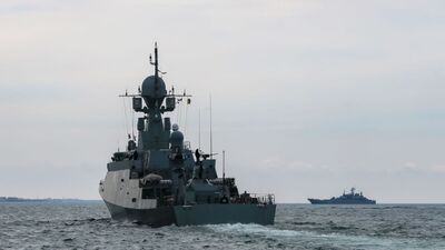 У ВМС розповіли, скільки ворожих кораблів перебуває у Чорному морі