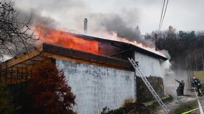 У Львові горів дачний будинок
