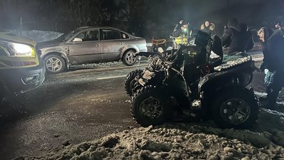На Львівщині квадроцикл зіштовхнувся з маршруткою