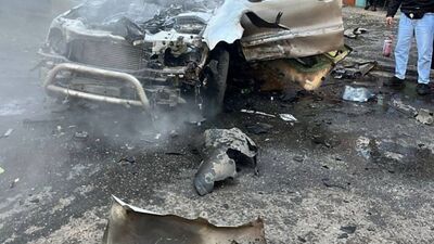 У Краматорську підірвали службовий автомобіль начальника бойової підготовки ЗСУ (ФОТО)