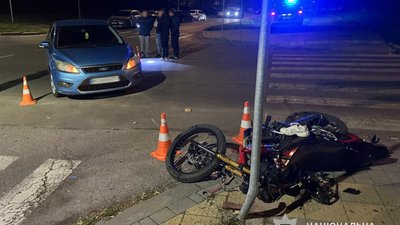 У Львові 14-річний мотоцикліст скоїв ДТП в якій загинула 16-річна пасажирка мотоцикла (ФОТО)