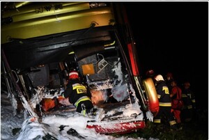 Польські правоохоронці затримали водія туристичного автобуса з українцями, який робився поблизу Перемишля