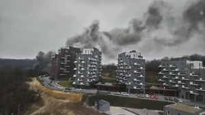 У Львові сталася пожежа на вулиці Лановій (фото)