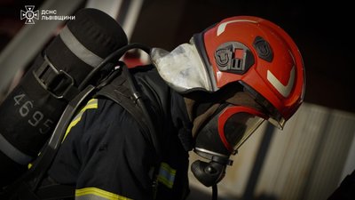 На Львівщині горів двоповерховий будинок