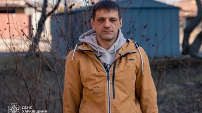 У Харкові чоловік врятував з крижаної води чотирьох дітей