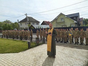 10 ОГШБр вшанувала пам’ять загиблого два роки тому львів’янина Романа Досяка