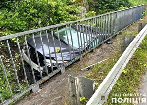 Смертельна ДТП на Львівщині: водійка «Інфініті» злетіла у кювет (ФОТО)