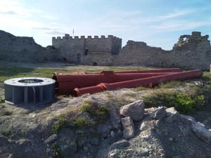 На Тернопільщині щоб встановити флагшток вчинили наругу над пам’яткою архітектури державного значення