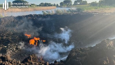 ДБР розслідує причини катастрофи винищувача F-16 на Полтавщині