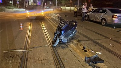 У Львові у ДТП постраждав мотоцикліст