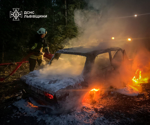 Упродовж доби у Львові та області горіли два автомобілі