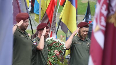 У Львові вшанували памʼять полеглих десантників 80-ї бригади (ФОТО)