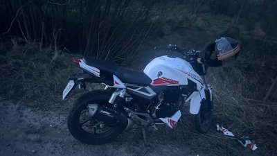 На Львівщині п’яний 18-річний мотоцикліст скоїв ДТП