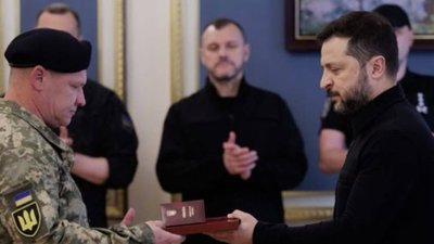 Захисник зі Львівщини став повним кавалером ордена «За мужність»