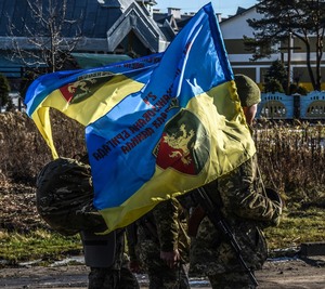 На Львівщині бійці Королівської бригади здійснили 17 кілометровий марш (фото)