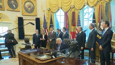 Трамп заявив про очікування «добрих новин» щодо припинення війни між Росією та Україною