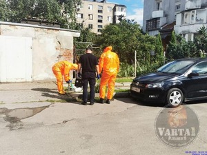 У Львові посеред вулиці розлили ртуть (ФОТО, ВІДЕО)