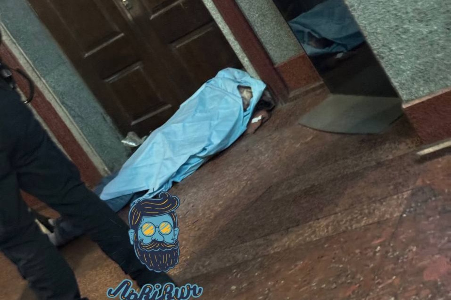 Фото: Telegram-канал «Львівич». Смерть людини на залізничному вокзалі у Львові