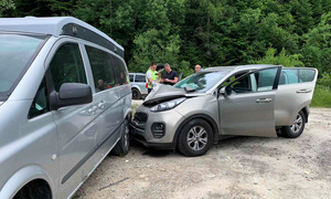 На дорожньому серпантині поблизу селища Східниця відбулась ДТП (ФОТО)