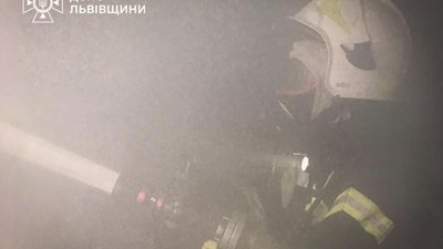 Пожежа у Львівському районі: сусіди врятували чоловіка з палаючого будинку