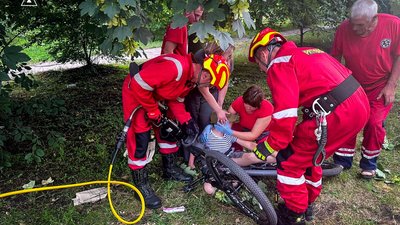 На Львівщині під час катання на велосипеді важко травмувалася дитина (ФОТО)