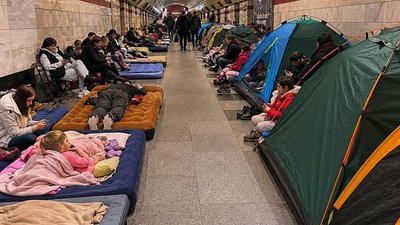У ніч проти 2 червня під час обстрілу Києва на станціях метро перебували понад 41 000 людей