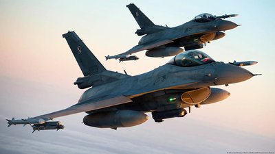 Бельгія передасть Україні три винищувачі F-16