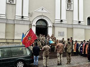 На Львівщині попрощалися з Героєм В’ячеславом Котенком (ФОТО)