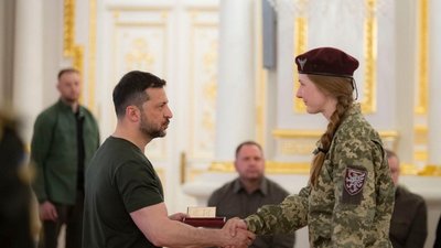 Військова зі Львівщини нагороджена орденом княгині Ольги III ступеня